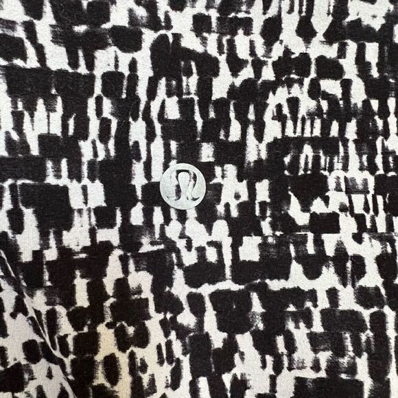 Lululemon Align Pant II 25" High Rise Leggings Urban Block Ice Grey Black size 2 - Picture 9 of 14